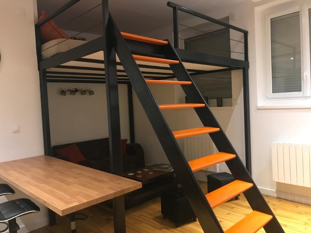 Studio - Mezzanine - Style Loft Industriel Brindas 외부 사진