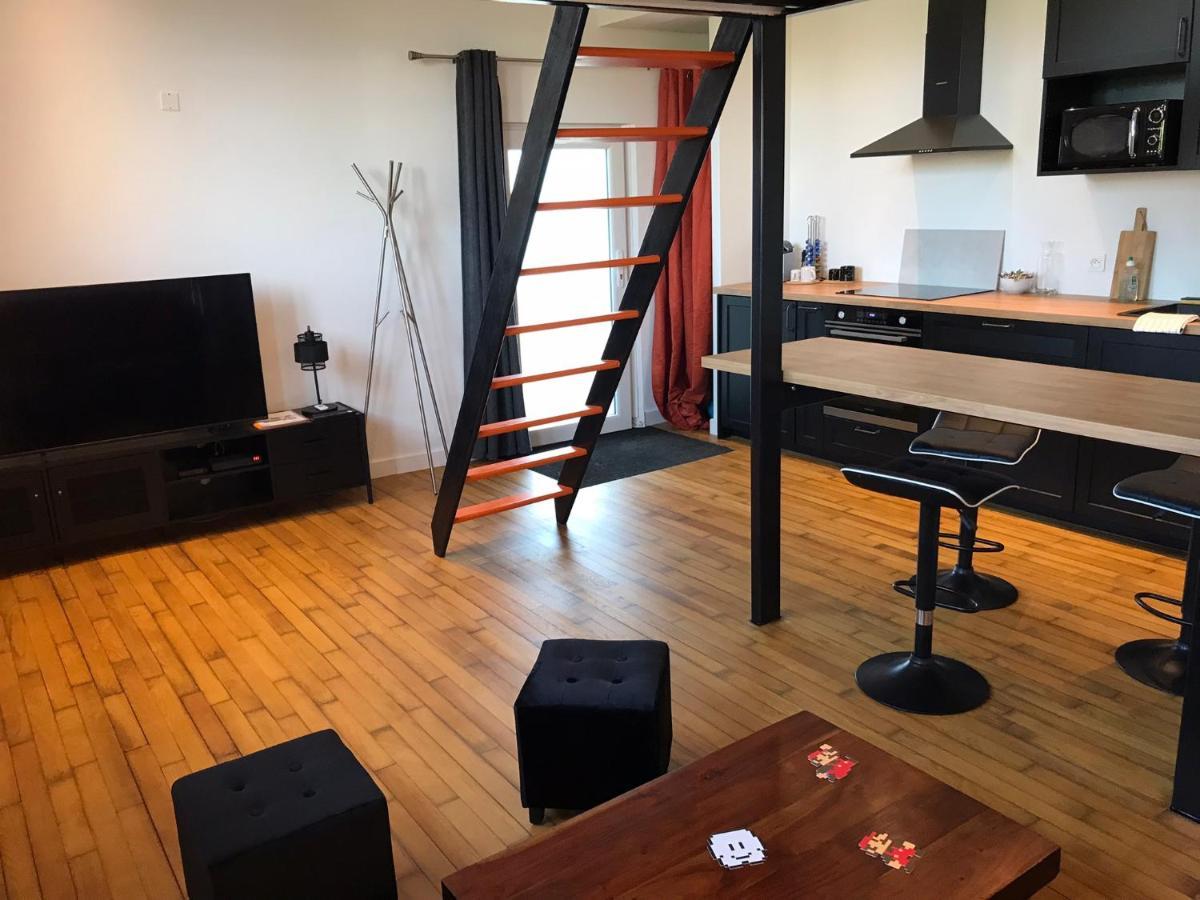 Studio - Mezzanine - Style Loft Industriel Brindas 외부 사진